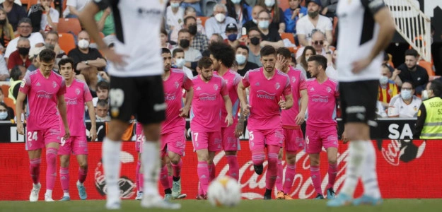 Valencia cf baja a segunda